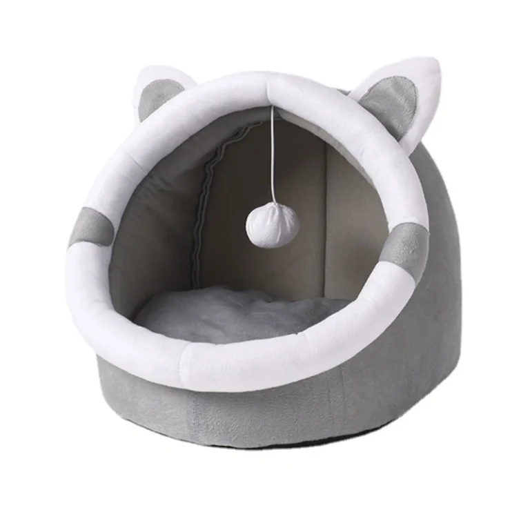 Deep Sleep Cat Bed Warm Pet Basket Cozy Cat House Kitten Lounger Cushion Cat Nesk Tent Very Soft Small Dog Mat Bag Cave Cats Bed