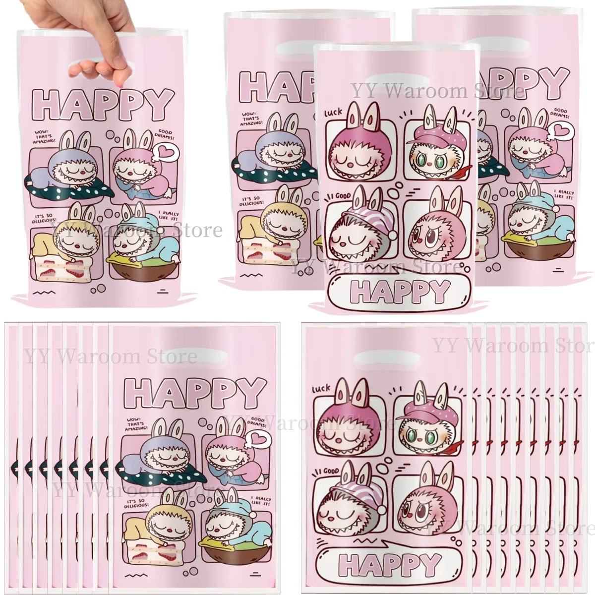 Labubu The Monster Birthday Gift Bags Labubu Surprise Box Loot Goodie Bag Candy Bag Baby Shower Supplies Kids Party Favors Gifts Labubu The Monster Birthday Gift Bags Labubu Surprise Box Loot Goodie Bag Candy Bag Baby Shower Supplies Kids Party Favors Gifts