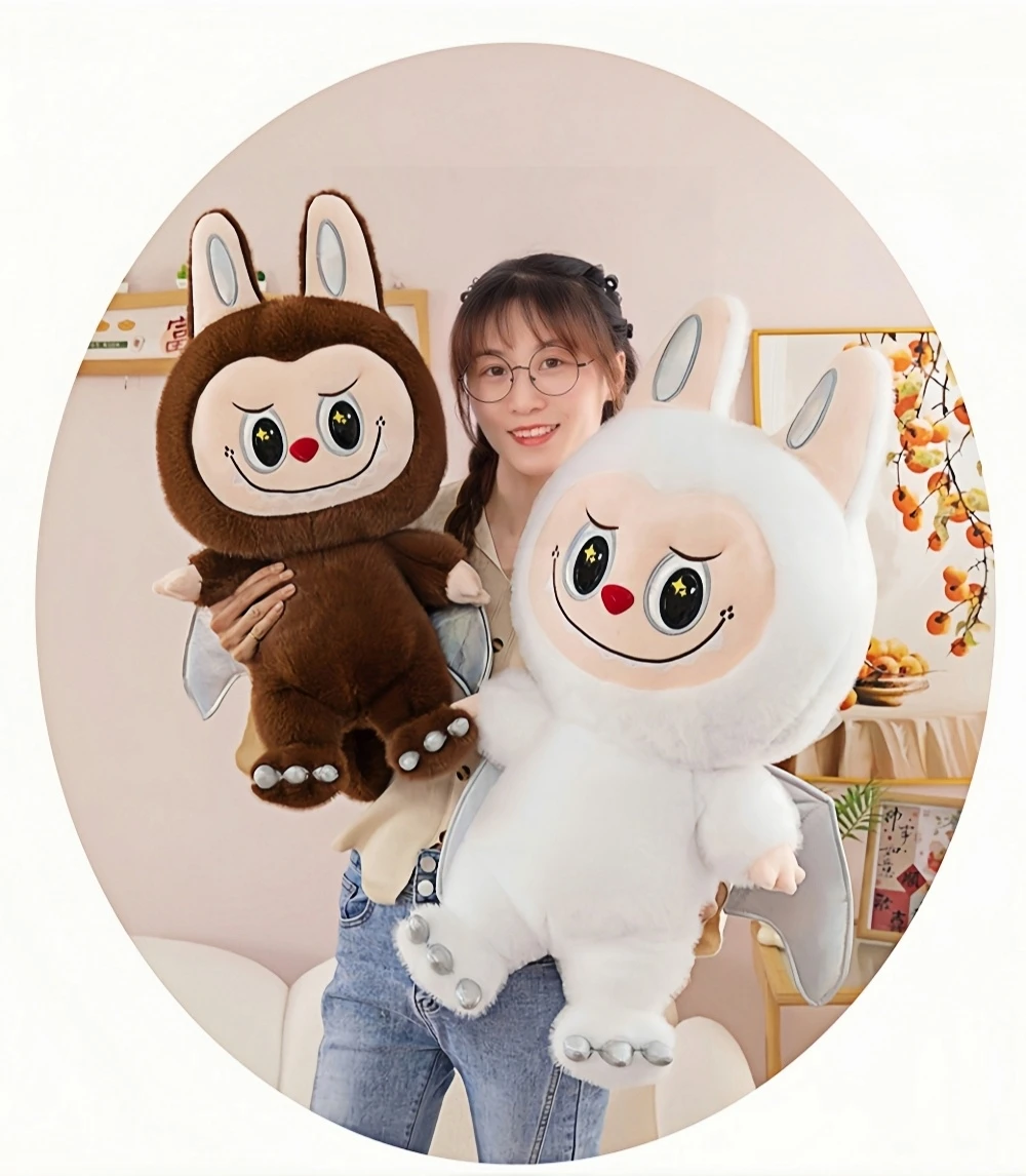 80cm Big Size Labubu Cartoon Anime plush stuffed doll Kawaii Kids Pillow Peluche Toy Room Decoration Plushies Holiday Gifts 80cm Big Size Labubu Cartoon Anime plush stuffed doll Kawaii Kids Pillow Peluche Toy Room Decoration Plushies Holiday Gifts