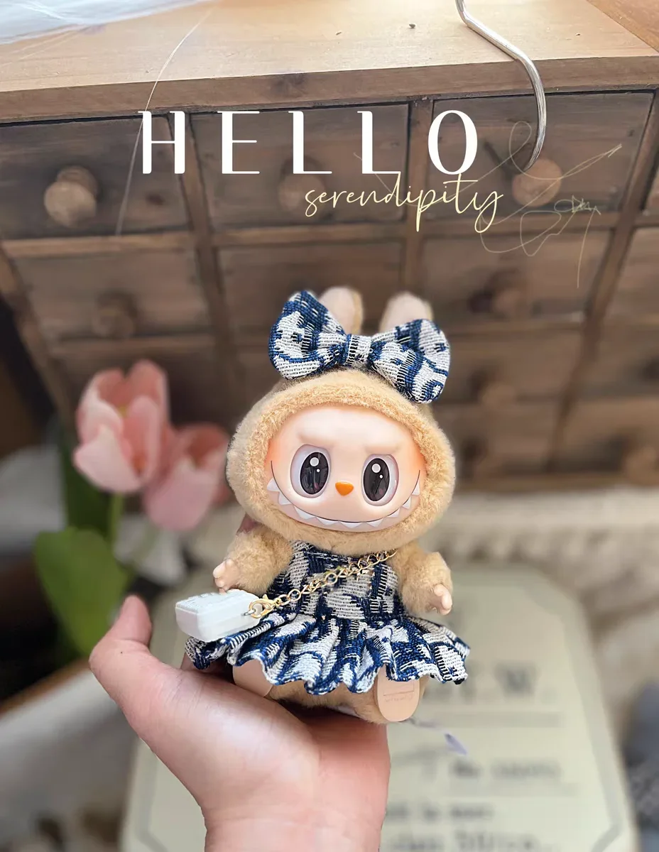 Only clothes for sale) 15/17cm bubble matla cloth doll vinyl doll generation 2 generation wear skirt suit