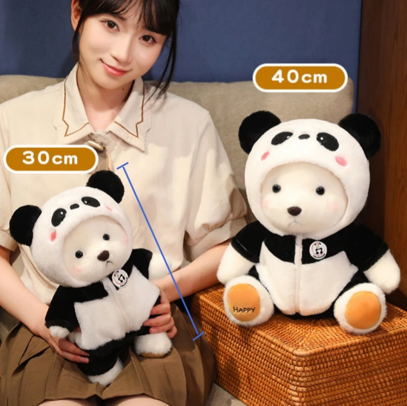 30cm Kawaii Clothed Joint Bear Plush Toy Doll Cute Stuffed Animal Bear With Movable Limbs and Head Birthday Gift for Girls Kids 30cm Kawaii Clothed Joint Bear Plush Toy Doll Cute Stuffed Animal Bear With Movable Limbs and Head Birthday Gift for Girls Kids