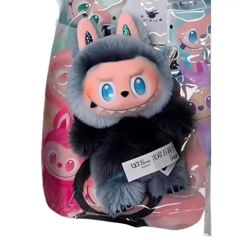 Labubu The Monsters V3 Series Blind Teddy Box, Vinyl Base Toy, Animated Characters, Mysterious Surprise Box, Keychain, Children'