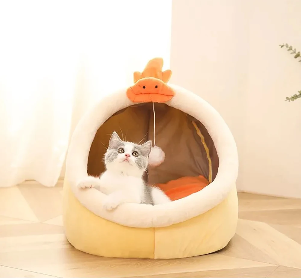 Washable pet lounger cushions, cat mat beds, warm and soft baskets, cozy warm cat kennels, house tents, small pet dogs, winter Washable pet lounger cushions, cat mat beds, warm and soft baskets, cozy warm cat kennels, house tents, small pet dogs, winter