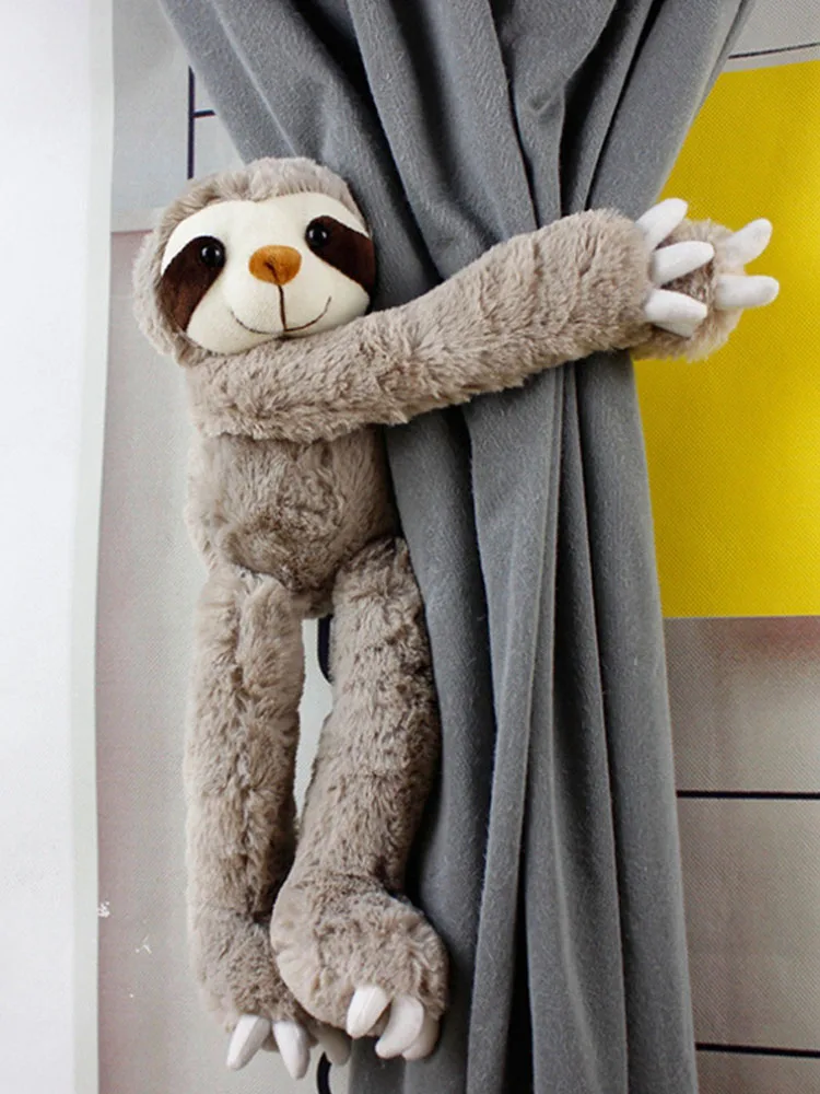 38cm Cute Animal Sloth Plush Doll Toy Bradypod Plushie Soft Stuffed Doll For Christmas Gifts 38cm Cute Animal Sloth Plush Doll Toy Bradypod Plushie Soft Stuffed Doll For Christmas Gifts