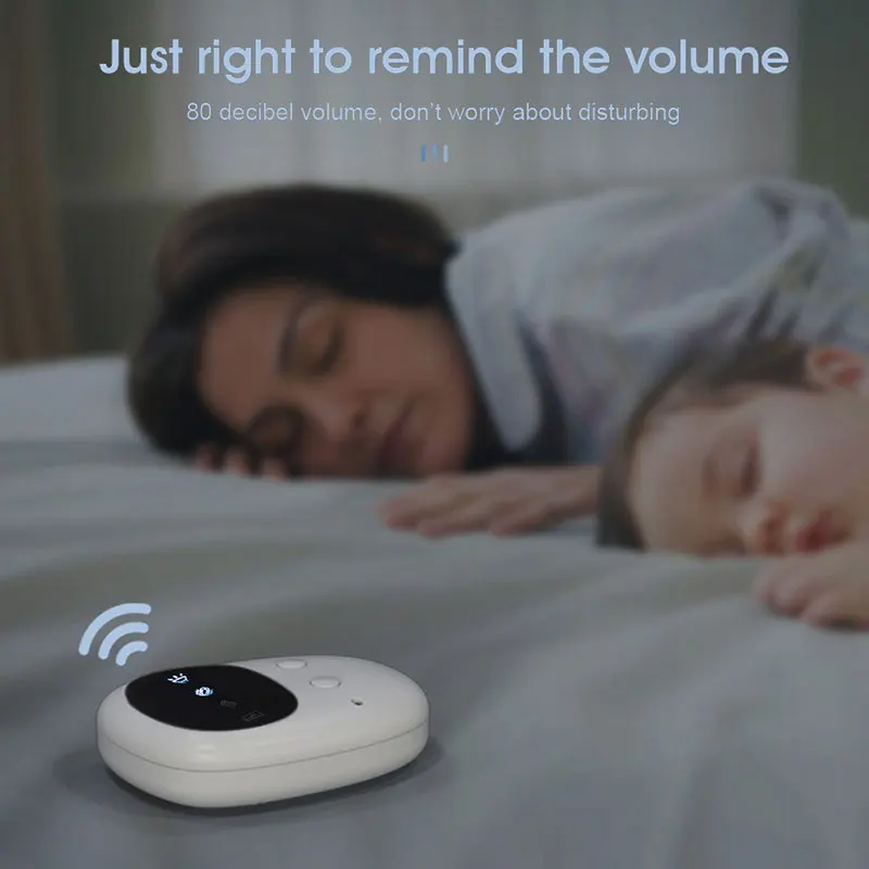 Wireless Bedwetting Alarm Nocturnal Bed Wetting Enuresis Pee Alarm Baby Children Potty Training device for Baby Kids Elder Care