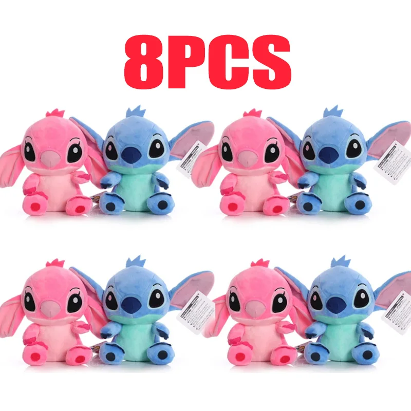 Stitch Stuffed Plush Models Cartoon Stuffed Plush Dolls Anime Plush Baby Toys Kawaii Kids Birthday Gifts