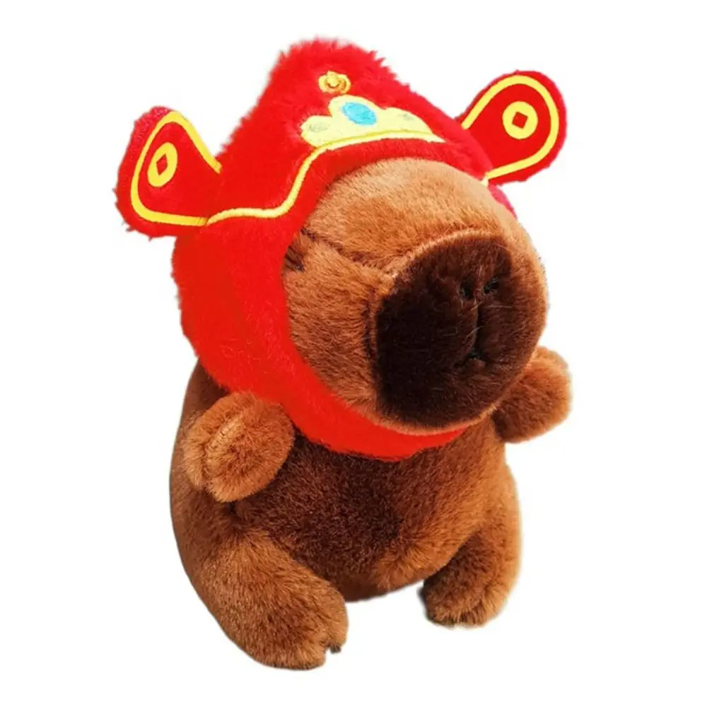 Cute Multicolor Plush Capybara Keychain Toy Cartoon Capybara Headgear Capybara Doll Accessories Guinea Pig Fluffty Animal Doll Cute Multicolor Plush Capybara Keychain Toy Cartoon Capybara Headgear Capybara Doll Accessories Guinea Pig Fluffty Animal Doll