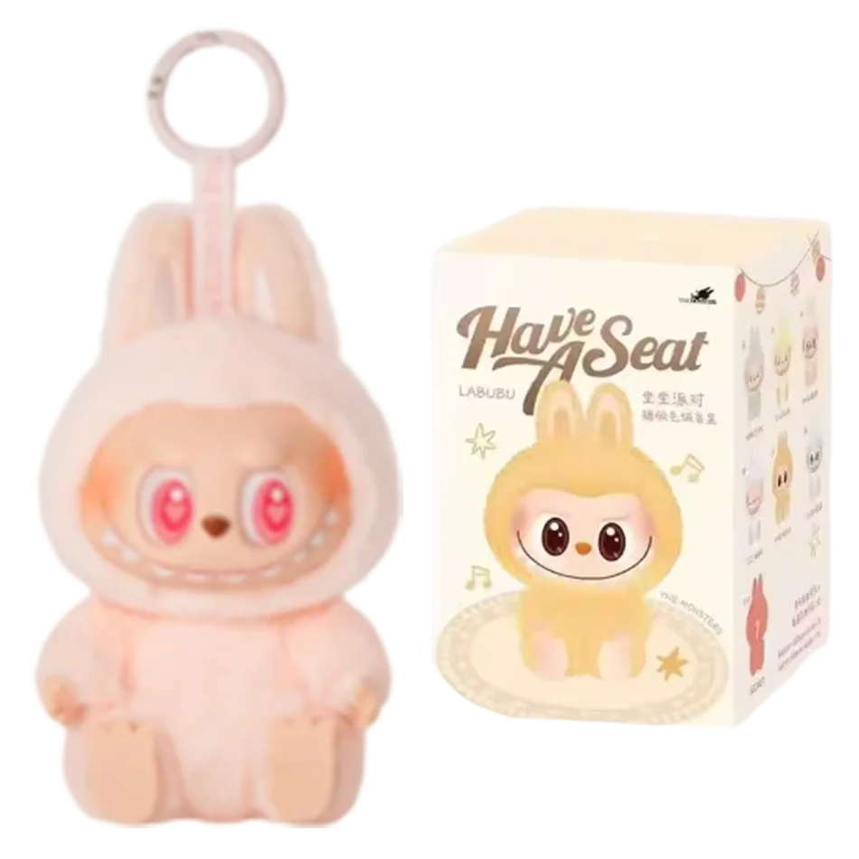 POP MART Original Labubu The Monster V1 V2 Macaroon Have a Seat Blind Box Vinyl Face Genuine Version Labubu Keychain Bag Pendant POP MART Original Labubu The Monster V1 V2 Macaroon Have a Seat Blind Box Vinyl Face Genuine Version Labubu Keychain Bag Pendant