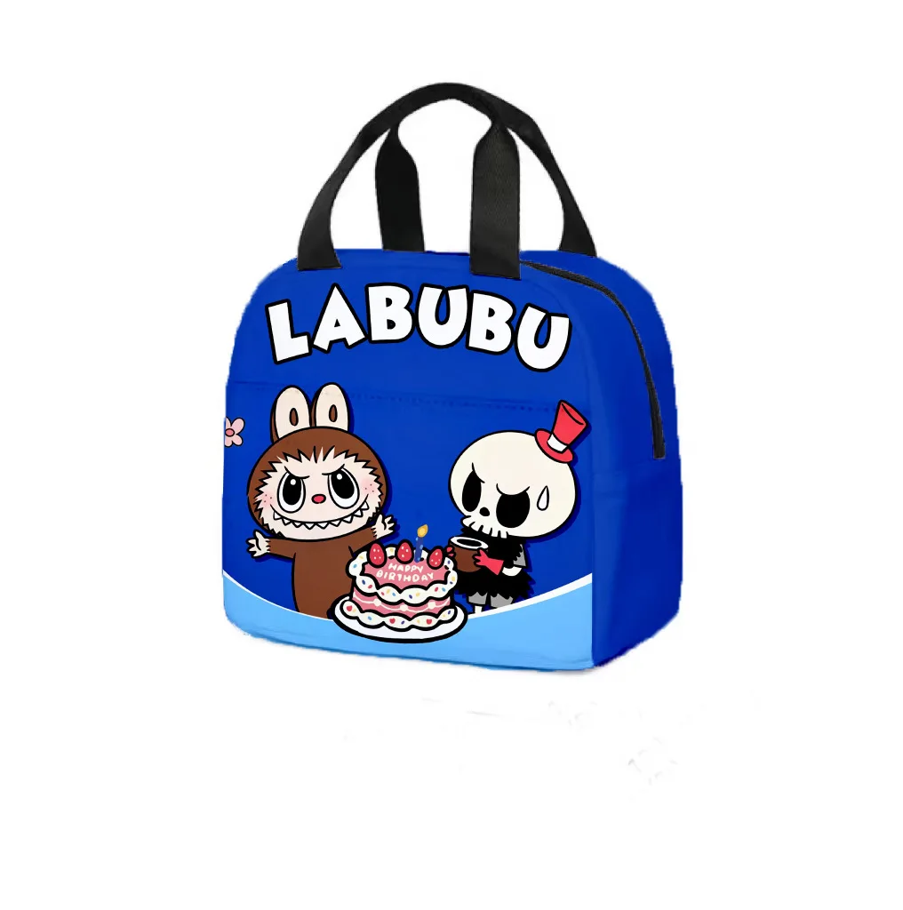 New Labubu Kawaii Handheld Insulated Bag Cooler Bag Cartoon Kawaii Lunch Bag Portable Lunch Box Outdoor Storage Bag New Labubu Kawaii Handheld Insulated Bag Cooler Bag Cartoon Kawaii Lunch Bag Portable Lunch Box Outdoor Storage Bag