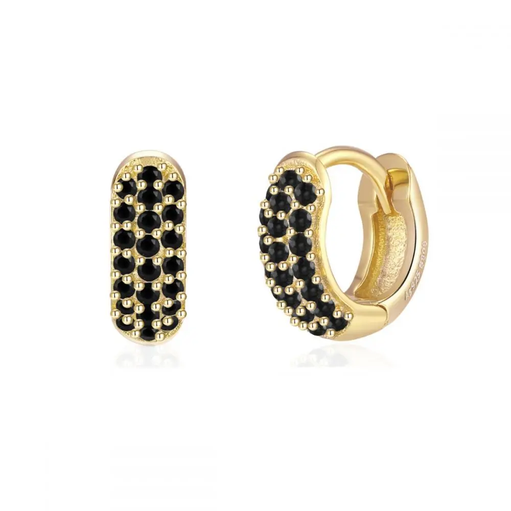Korean Stainless Steel Round Circle Small Hoop Earrings Women Multicolor Zircon Minimal Punk Cartilage Earring Piercing Jewelry Korean Stainless Steel Round Circle Small Hoop Earrings Women Multicolor Zircon Minimal Punk Cartilage Earring Piercing Jewelry