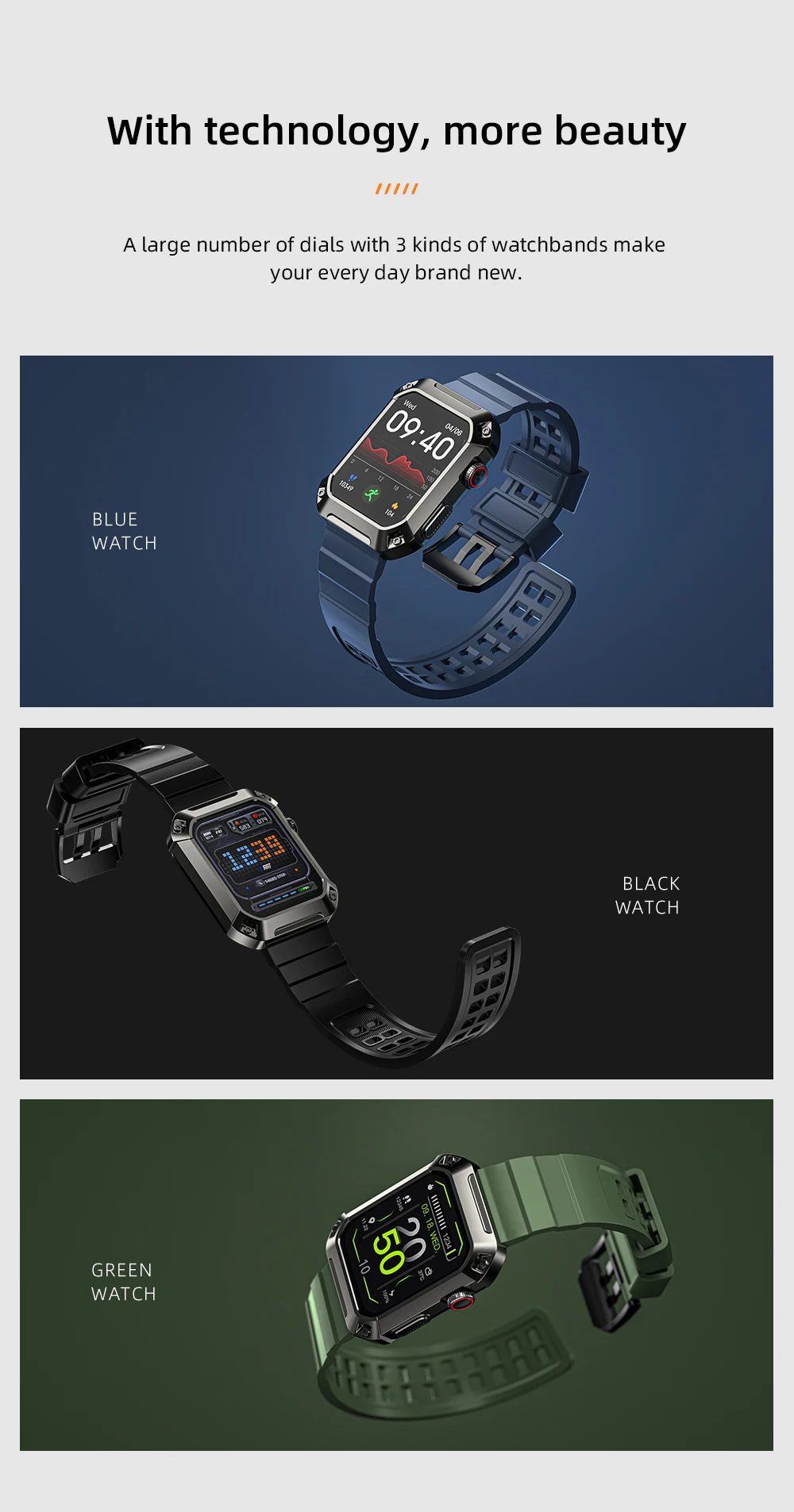 LOKMAT OCEAN 2 Pro Smart Watch Waterproof Bluetooth Calls Smartwatches 1.85 inch Touch Screen Heart Rate Monitor Fitness Tracker LOKMAT OCEAN 2 Pro Smart Watch Waterproof Bluetooth Calls Smartwatches 1.85 inch Touch Screen Heart Rate Monitor Fitness Tracker