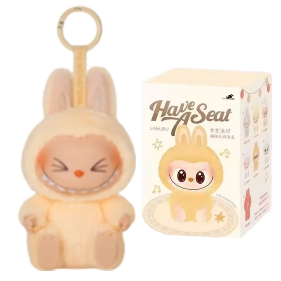 POP MART Original Labubu The Monster V1 V2 Macaroon Have a Seat Blind Box Vinyl Face Genuine Version Labubu Keychain Bag Pendant POP MART Original Labubu The Monster V1 V2 Macaroon Have a Seat Blind Box Vinyl Face Genuine Version Labubu Keychain Bag Pendant