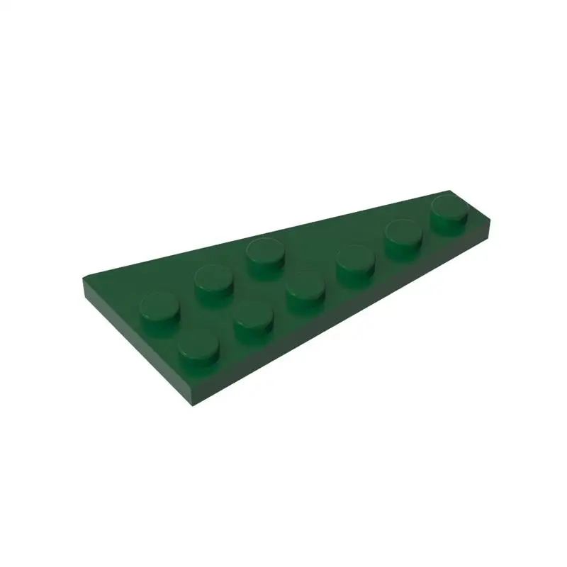 Gobricks 10PCS Bricks Wedge Plate Parts 6x3 Right compatible with 54383 pieces of children's toys Building Blocks Assembles T Gobricks 10PCS Bricks Wedge Plate Parts 6x3 Right compatible with 54383 pieces of children's toys Building Blocks Assembles T