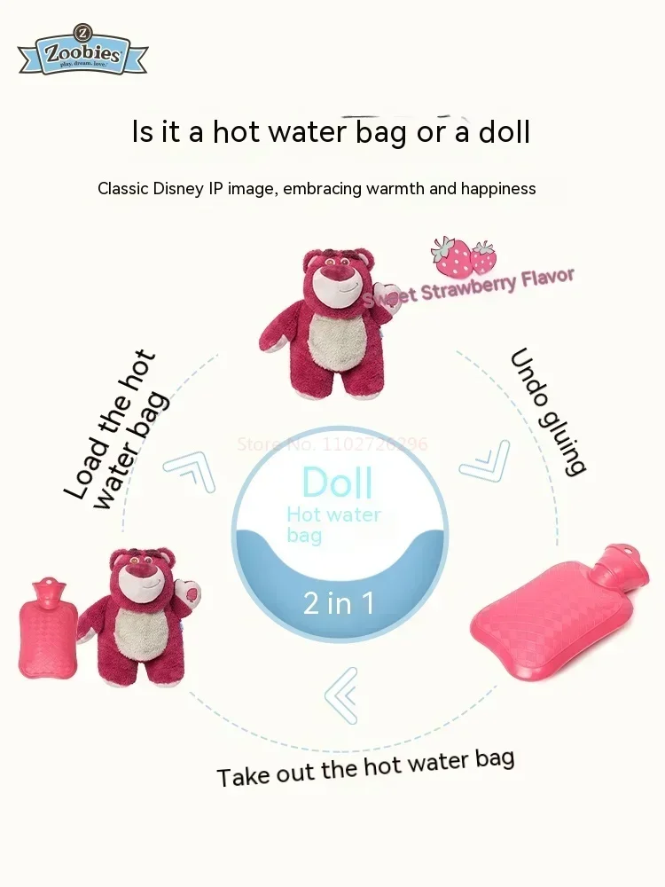 Genuine Stitch Angel Lotso Plush Hand Warm Bottle Hot Water Bottles Winter Portable Warm Hand Bag Toys Christmas Gift Genuine Stitch Angel Lotso Plush Hand Warm Bottle Hot Water Bottles Winter Portable Warm Hand Bag Toys Christmas Gift