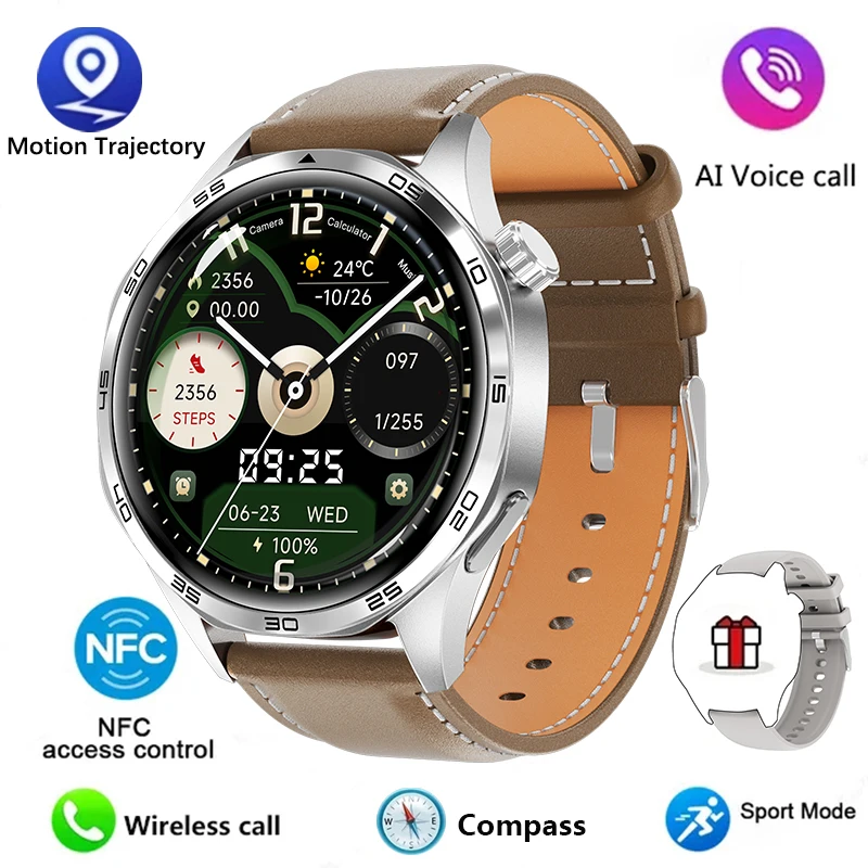 GT5 PRO Smart Watch Men Watch 5 Pro AMOLED HD Screen Bluetooth Call GPS Trajectory NFC Heart Rate Compass SmartWatches 2024 New GT5 PRO Smart Watch Men Watch 5 Pro AMOLED HD Screen Bluetooth Call GPS Trajectory NFC Heart Rate Compass SmartWatches 2024 New