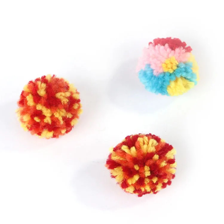 Funny Cat Toys Colorful Woolen Ball Interactive Boredom Relief Kitten Toy Chasing Indoor Playing Plush Balls Pet Supplies Funny Cat Toys Colorful Woolen Ball Interactive Boredom Relief Kitten Toy Chasing Indoor Playing Plush Balls Pet Supplies