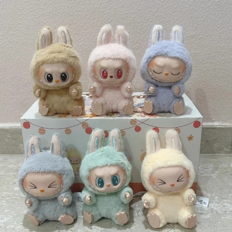 100% Original Labubu Has A Seat And Macaron Vinyl Face Doll Backpack Decorated Pendant For Surprise Blind Box Girl Mystery Gifts 100% Original Labubu Has A Seat And Macaron Vinyl Face Doll Backpack Decorated Pendant For Surprise Blind Box Girl Mystery Gifts