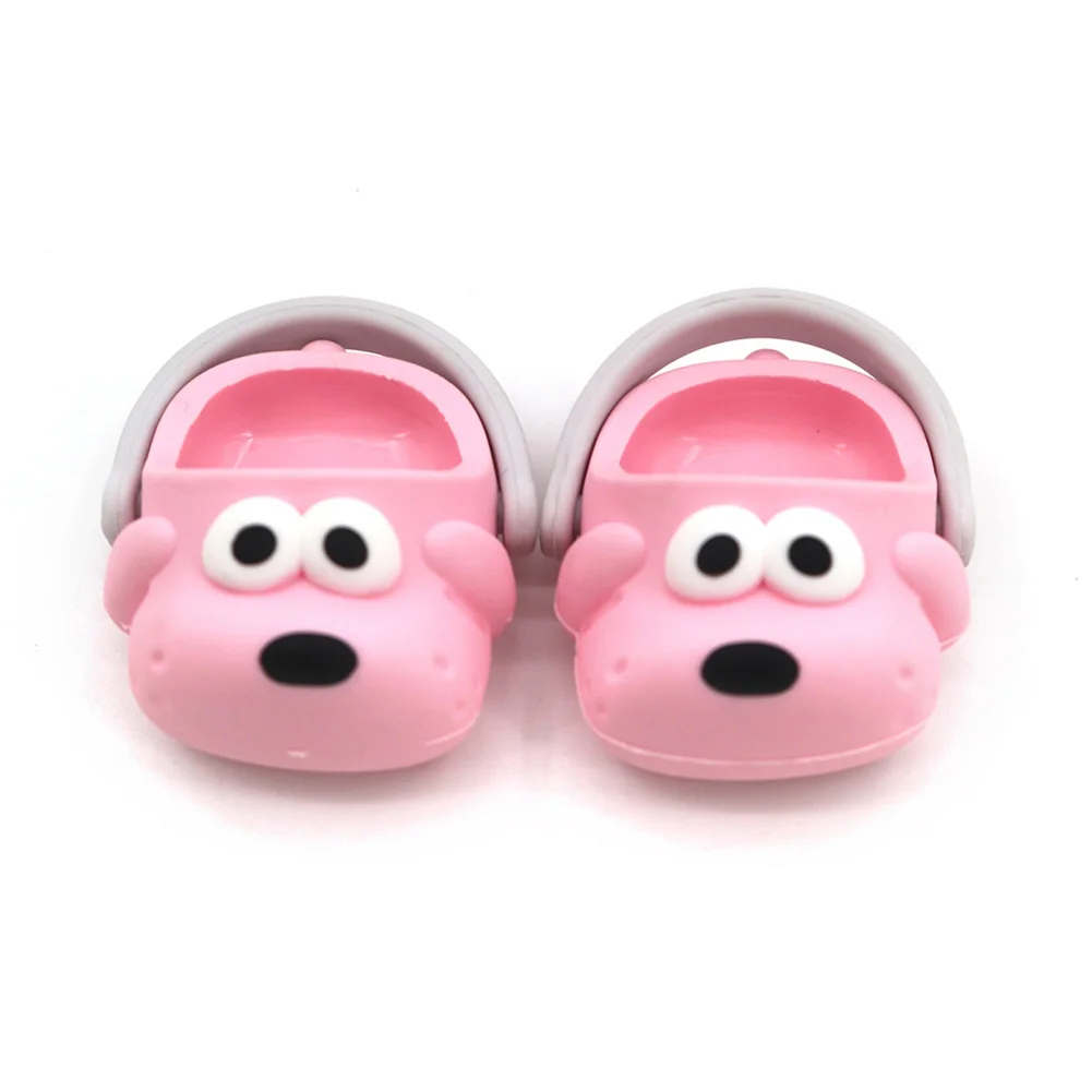 For 17cm labubu shoes puppy dog slippers Dolls Shoes Slipper Toys Casual Sandal Dolls Accessories DIY Doll Toys For 17cm labubu shoes puppy dog slippers Dolls Shoes Slipper Toys Casual Sandal Dolls Accessories DIY Doll Toys