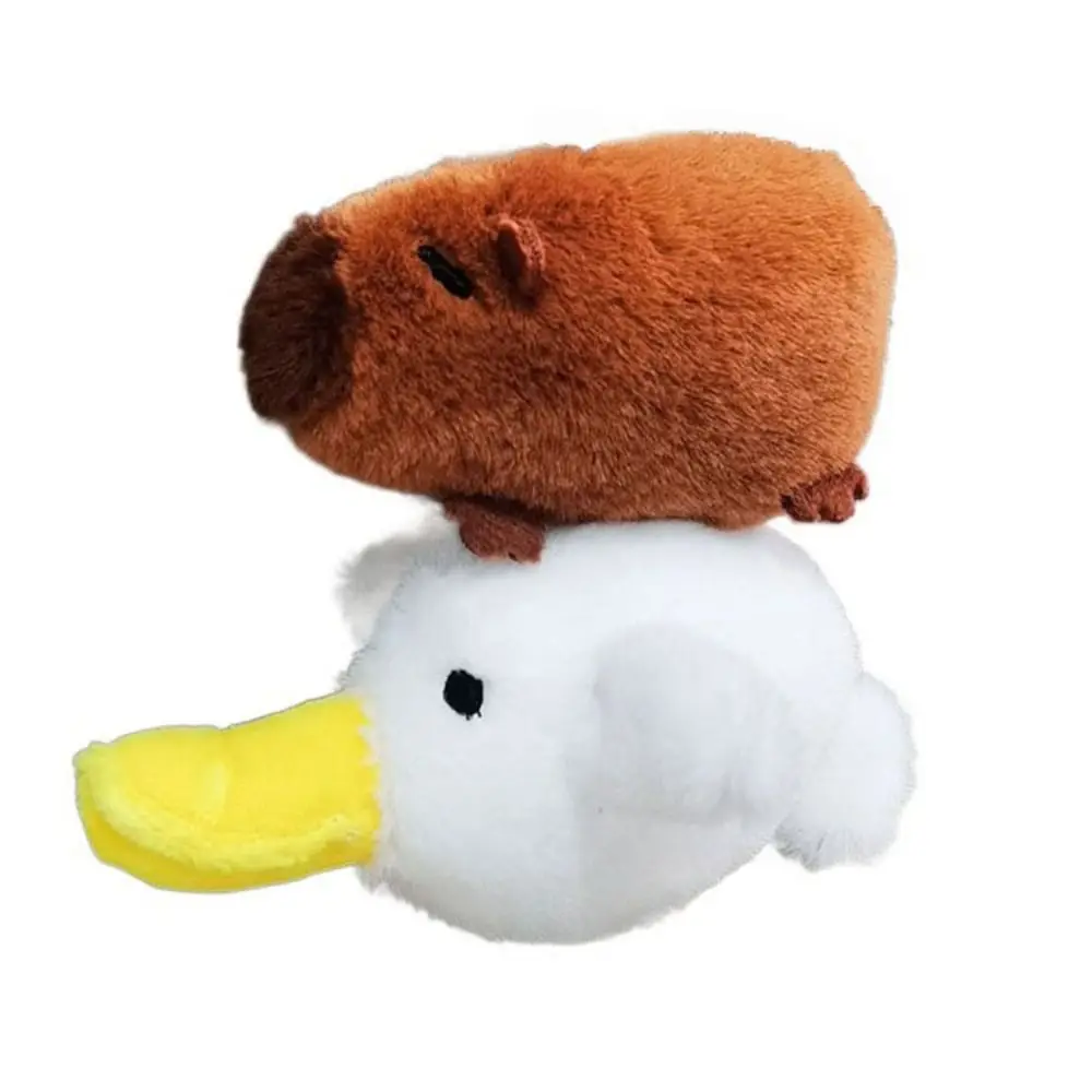 Cute Multicolor Plush Capybara Keychain Toy Cartoon Capybara Headgear Capybara Doll Accessories Guinea Pig Fluffty Animal Doll Cute Multicolor Plush Capybara Keychain Toy Cartoon Capybara Headgear Capybara Doll Accessories Guinea Pig Fluffty Animal Doll