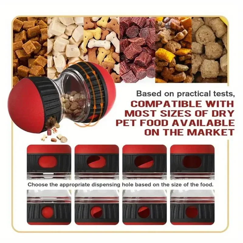 Dog Toy Tumbler Leaky Food Ball Elliptical Track Rolling Ball Slowly Feeding Protects Stomach Increase Intelligence Pet Supplies Dog Toy Tumbler Leaky Food Ball Elliptical Track Rolling Ball Slowly Feeding Protects Stomach Increase Intelligence Pet Supplies