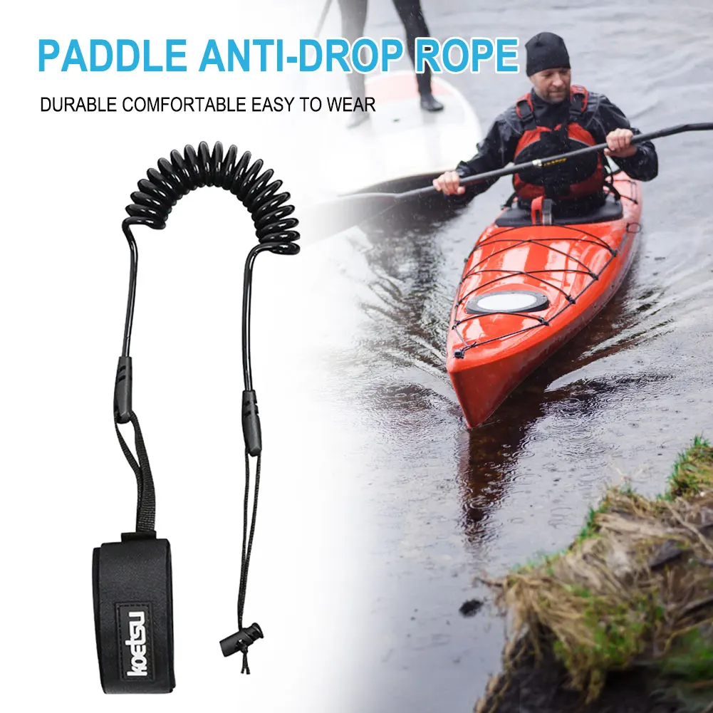 Portable Kayak Surfboard Tied Paddle Rope Black Practical Paddle Board Elastic Rope for Paddleboards Kayaks Accessories Portable Kayak Surfboard Tied Paddle Rope Black Practical Paddle Board Elastic Rope for Paddleboards Kayaks Accessories