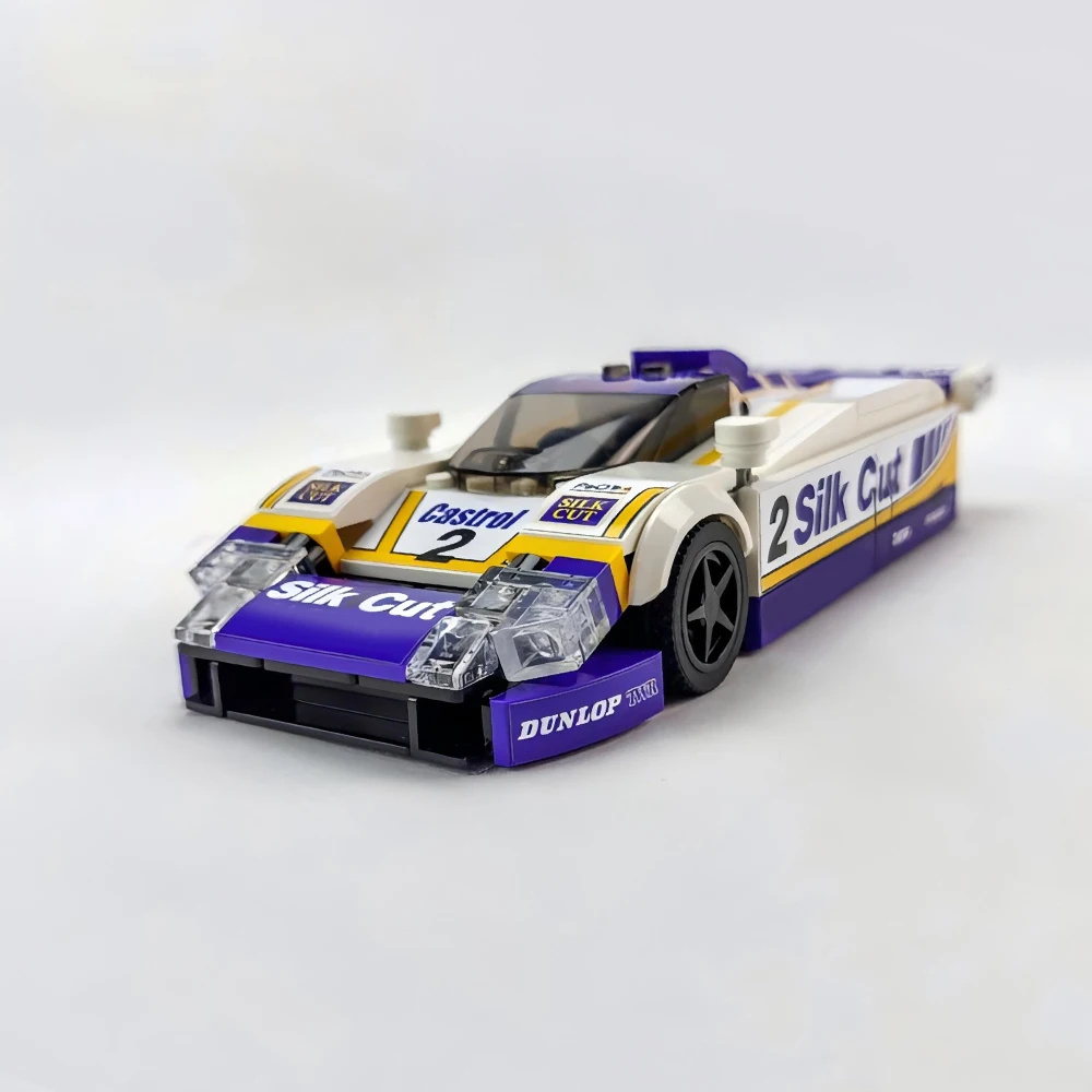 268PCS MOC Speed Champion 1988 World Sports Car Championship XJR-9 Racing Model Building Blocks Children's Toys Christmas Gift 268PCS MOC Speed Champion 1988 World Sports Car Championship XJR-9 Racing Model Building Blocks Children's Toys Christmas Gift