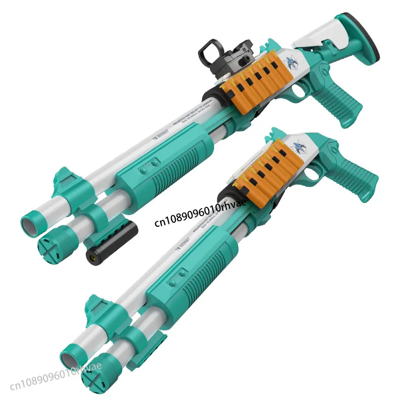 Children'S Toys Xm1014 Soft-Shell Gun Manual Jump-Shell Shotgun Imitation Spray Rifle For Boys Christmas Gift 2025