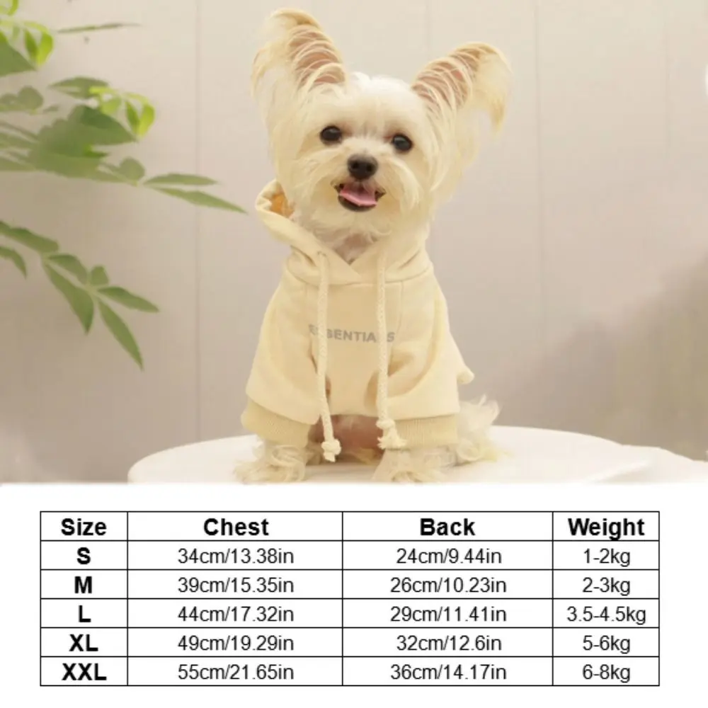 Polyester/Plush Thickened Warm Dog Sweater Soft Comfortable Dog Hoodie Sweatshirt Warm Two-legged Puppy Coat Outdoor Polyester/Plush Thickened Warm Dog Sweater Soft Comfortable Dog Hoodie Sweatshirt Warm Two-legged Puppy Coat Outdoor