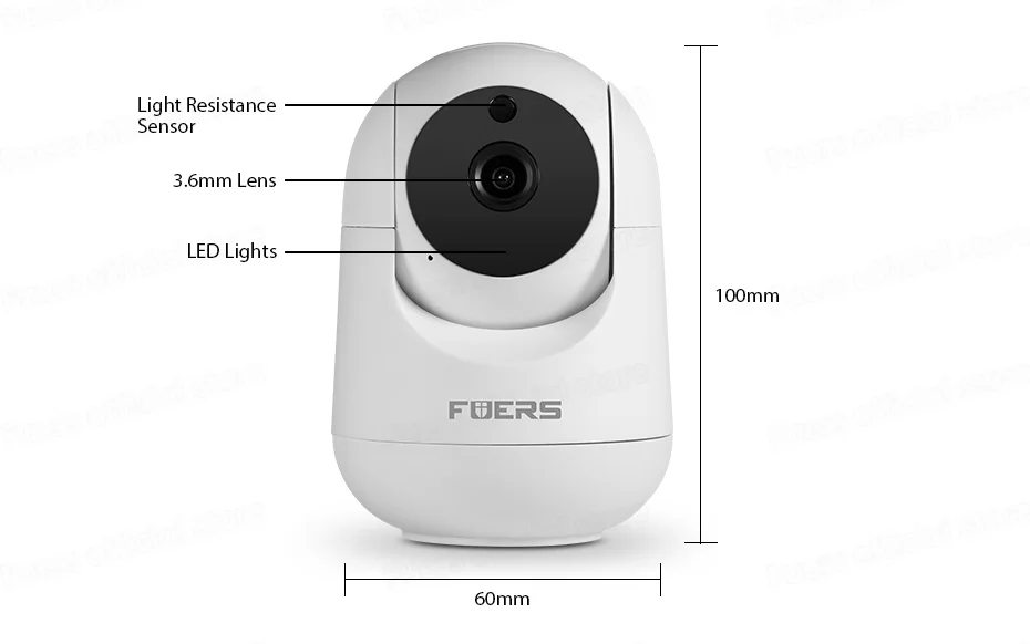 Fuers 5MP IP Camera Tuya Smart Home Indoor WiFi Wireless Surveillance Camera Automatic Tracking CCTV Security Baby Pet Monitor Fuers 5MP IP Camera Tuya Smart Home Indoor WiFi Wireless Surveillance Camera Automatic Tracking CCTV Security Baby Pet Monitor