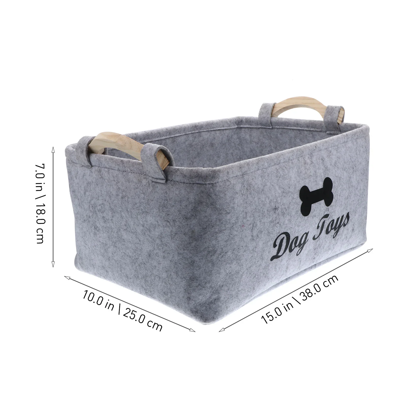 Dog Toy Basket Pet Storage Box Bin Organizer Toys Felt Cat Accessory Container Bins Baskets Accessories Containers Organizing Dog Toy Basket Pet Storage Box Bin Organizer Toys Felt Cat Accessory Container Bins Baskets Accessories Containers Organizing
