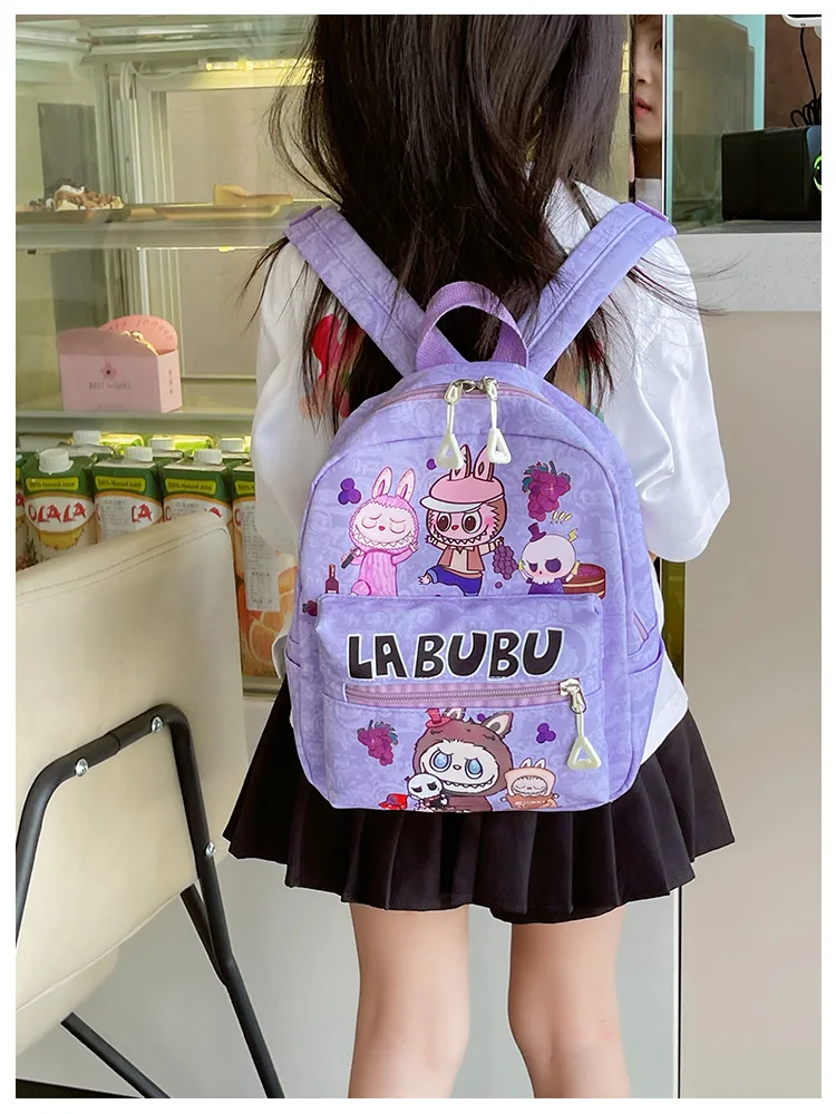 New Large Capacity Labubu Kindergarten Bag Children's Backpack Cartoon Cute Primary School Backpack Shoulder Bag New Large Capacity Labubu Kindergarten Bag Children's Backpack Cartoon Cute Primary School Backpack Shoulder Bag