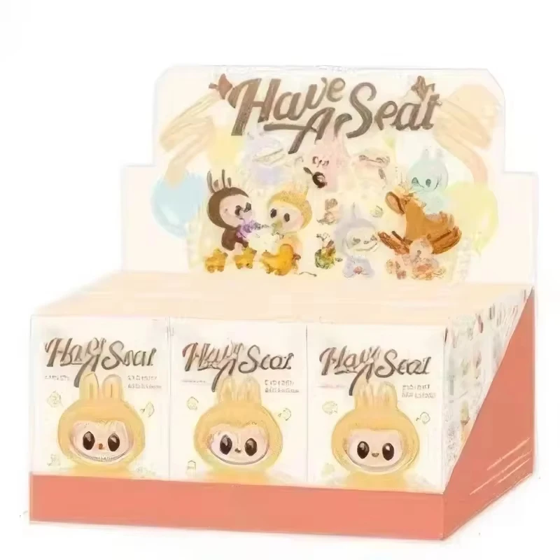 1:1 High Quality Macaron 2nd The Monsters Labubu Sitting Party Vinyl Plush Blind Box Decorative Surprise Box Doll Collection Gif 1:1 High Quality Macaron 2nd The Monsters Labubu Sitting Party Vinyl Plush Blind Box Decorative Surprise Box Doll Collection Gif