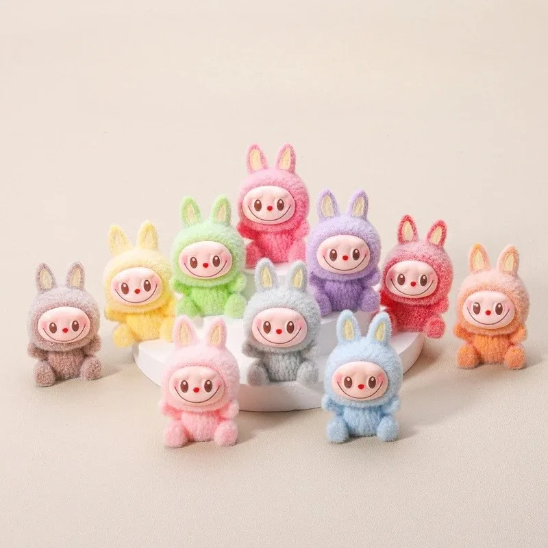10pcs Hot Selling New Macaron Random Cute Mini Doll Tide Play Handwork Combination Sweet Model Decoration Blind Bag Pendant