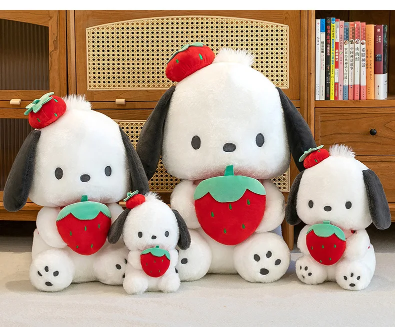 25cm Cute Melody Doll Sanrio Fresh Strawberry Cinnamoroll Dog Series Pochacco Plush Toys Dolls Pillow Gifts for Kids 25cm Cute Melody Doll Sanrio Fresh Strawberry Cinnamoroll Dog Series Pochacco Plush Toys Dolls Pillow Gifts for Kids