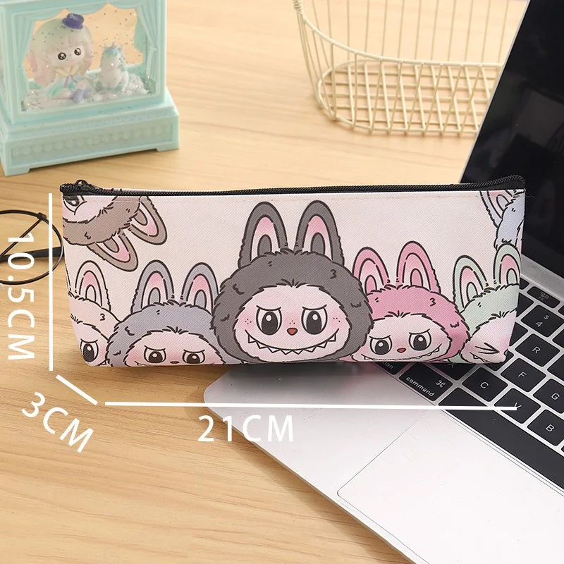 Cartoon Cute Labubu Stationery Bag Toy Kawaii Student Supplies Pencil Box Coin Wallet Cosmetics Bag Storage Bag Children's Gifts Cartoon Cute Labubu Stationery Bag Toy Kawaii Student Supplies Pencil Box Coin Wallet Cosmetics Bag Storage Bag Children's Gifts