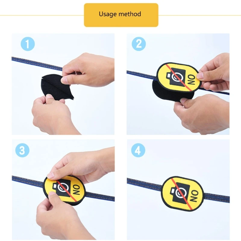 Pet Social Identification Labels Tear Resistant Dog Social Recognition Decals for Enthusiasts Easily Apply for Dress Up