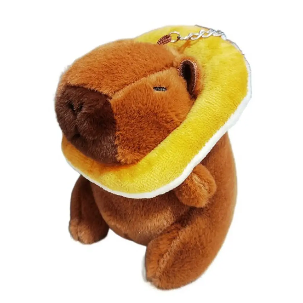 Cute Multicolor Plush Capybara Keychain Toy Cartoon Capybara Headgear Capybara Doll Accessories Guinea Pig Fluffty Animal Doll Cute Multicolor Plush Capybara Keychain Toy Cartoon Capybara Headgear Capybara Doll Accessories Guinea Pig Fluffty Animal Doll