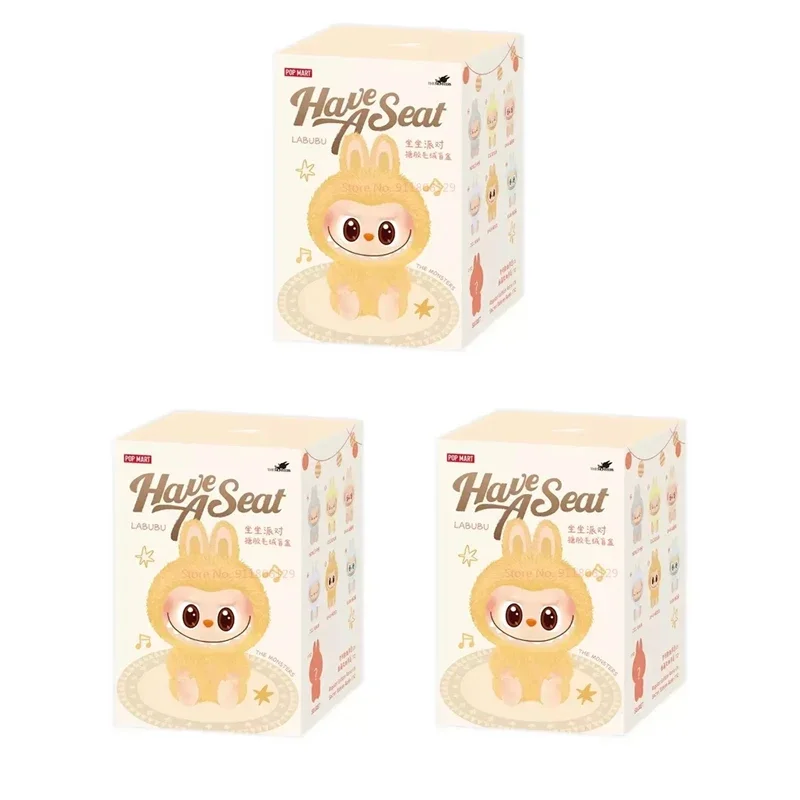 Pop Mart Macaron 2. A Labubu Sitting Party Vinyl Plush Blind Box Gift Decoration Decoration Pop Mart Macaron 2. A Labubu Sitting Party Vinyl Plush Blind Box Gift Decoration Decoration