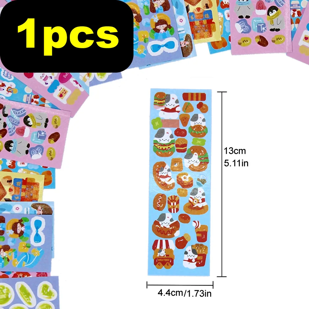 Kawaii Stickers for Kids Cute Stationary Aesthetic Diary Decoration Art Supplies Stickers for Scrapbooking Lot Korean Paper Desk Kawaii Stickers for Kids Cute Stationary Aesthetic Diary Decoration Art Supplies Stickers for Scrapbooking Lot Korean Paper Desk