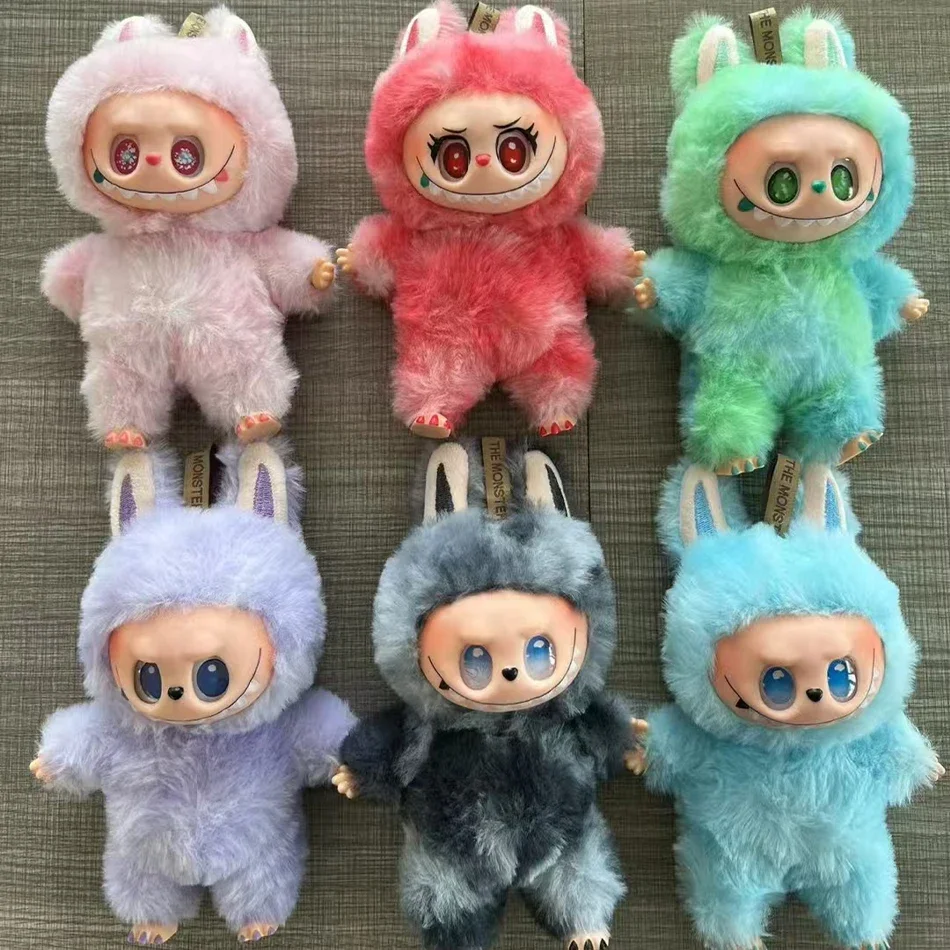 Labubu The Monsters V3 Series Blind Teddy Box, Vinyl Base Toy, Animated Characters, Mysterious Surprise Box, Keychain, Children'