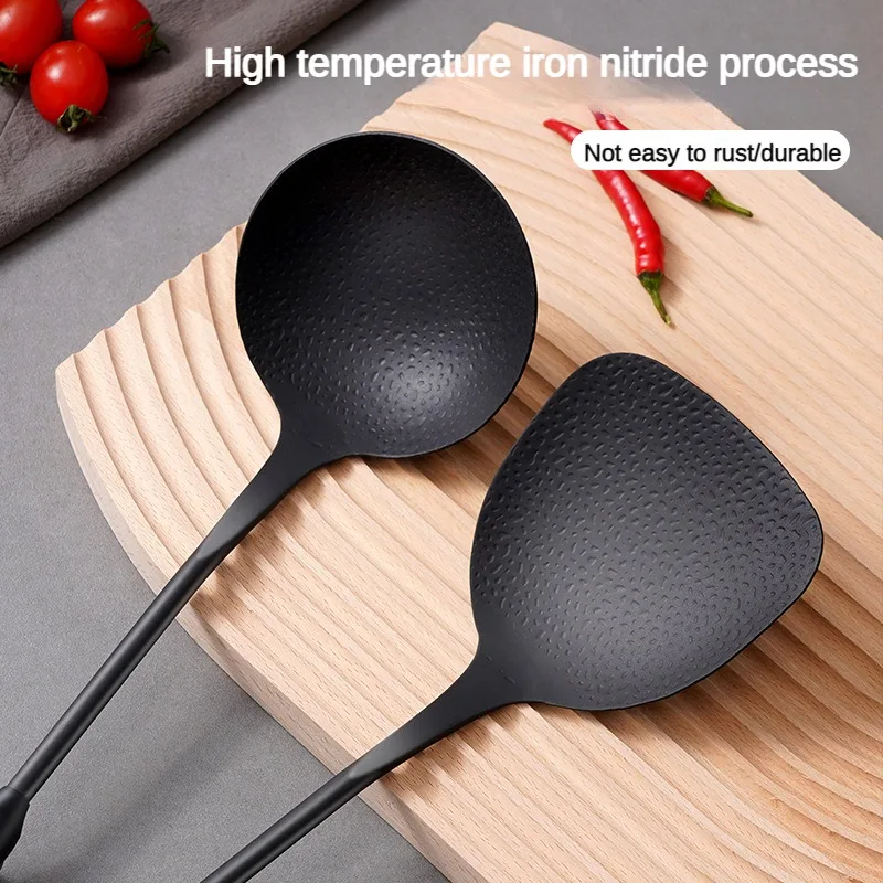 Cast Iron Spatula Long Spoon Deluxe Walnut Handle Cooking Tool Nonstick Special Kitchenware Accessories Cooking Spatula Spoon Cast Iron Spatula Long Spoon Deluxe Walnut Handle Cooking Tool Nonstick Special Kitchenware Accessories Cooking Spatula Spoon