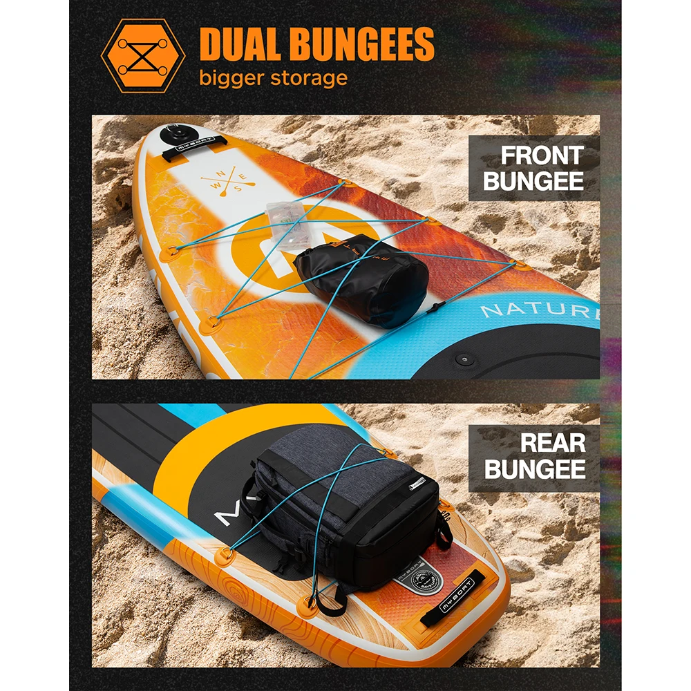Myboat SUB Waterproof Inflatable Paddle Board 11'6''x35''x6''Adult Standing Style Aquatic Fishing With Accessories SUP сапборд