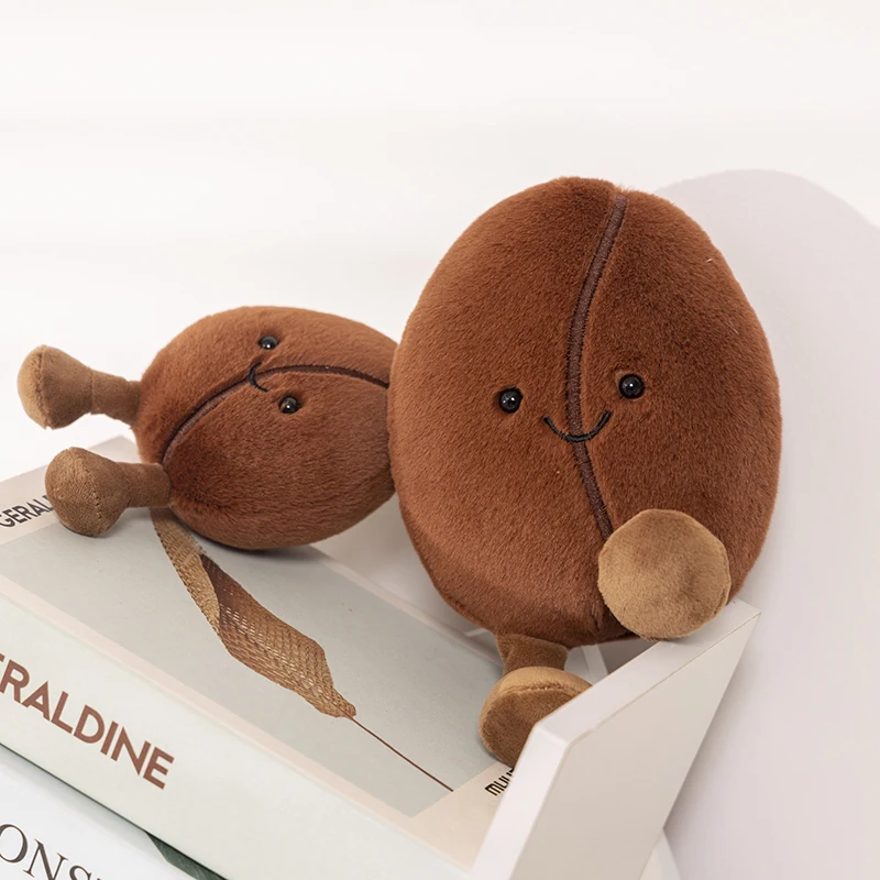Kawaii Simulated Coffee Food Plush Doll Pillow Brown Coffee Bean With Foot Soft Plush Stuffed Pillow Bedroom Sofa Decor Gift Kawaii Simulated Coffee Food Plush Doll Pillow Brown Coffee Bean With Foot Soft Plush Stuffed Pillow Bedroom Sofa Decor Gift