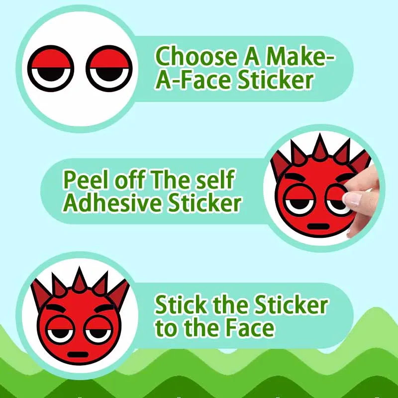 Sprunki Wedding Stickers Make Your Own Sprunki Sticker Make A Face Stickers for Kids DIY Stickers Party Supplies Crafts Gift Sprunki Wedding Stickers Make Your Own Sprunki Sticker Make A Face Stickers for Kids DIY Stickers Party Supplies Crafts Gift