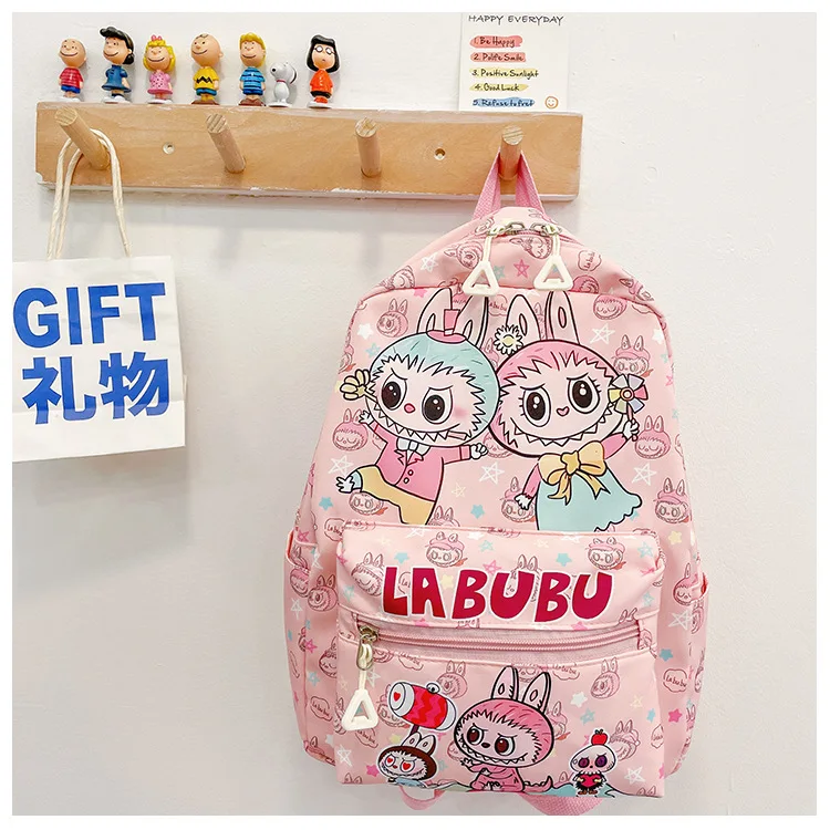 New Large Capacity Labubu Kindergarten Bag Children's Backpack Cartoon Cute Primary School Backpack Shoulder Bag New Large Capacity Labubu Kindergarten Bag Children's Backpack Cartoon Cute Primary School Backpack Shoulder Bag