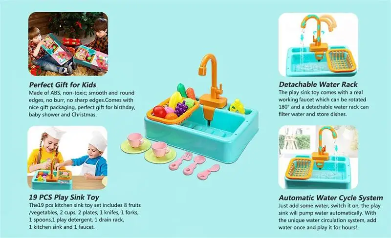 Kid Simulation Electric Dishwasher Wash Sink Running Water Toy Role Playing House Kitchen Pretend Game Food Fruit Girl Boy Gift Kid Simulation Electric Dishwasher Wash Sink Running Water Toy Role Playing House Kitchen Pretend Game Food Fruit Girl Boy Gift