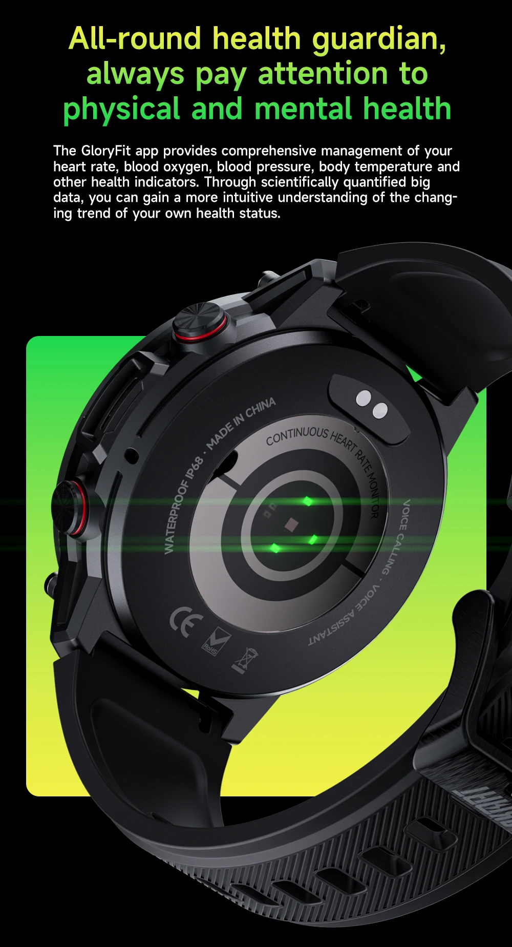 LOKMAT ZEUS 4 PRO Smart Watch 1.43 Amoled Round Screen BT Calls Smartwatches Fitness Tracker Heart Rate Monitor for Smart Phone