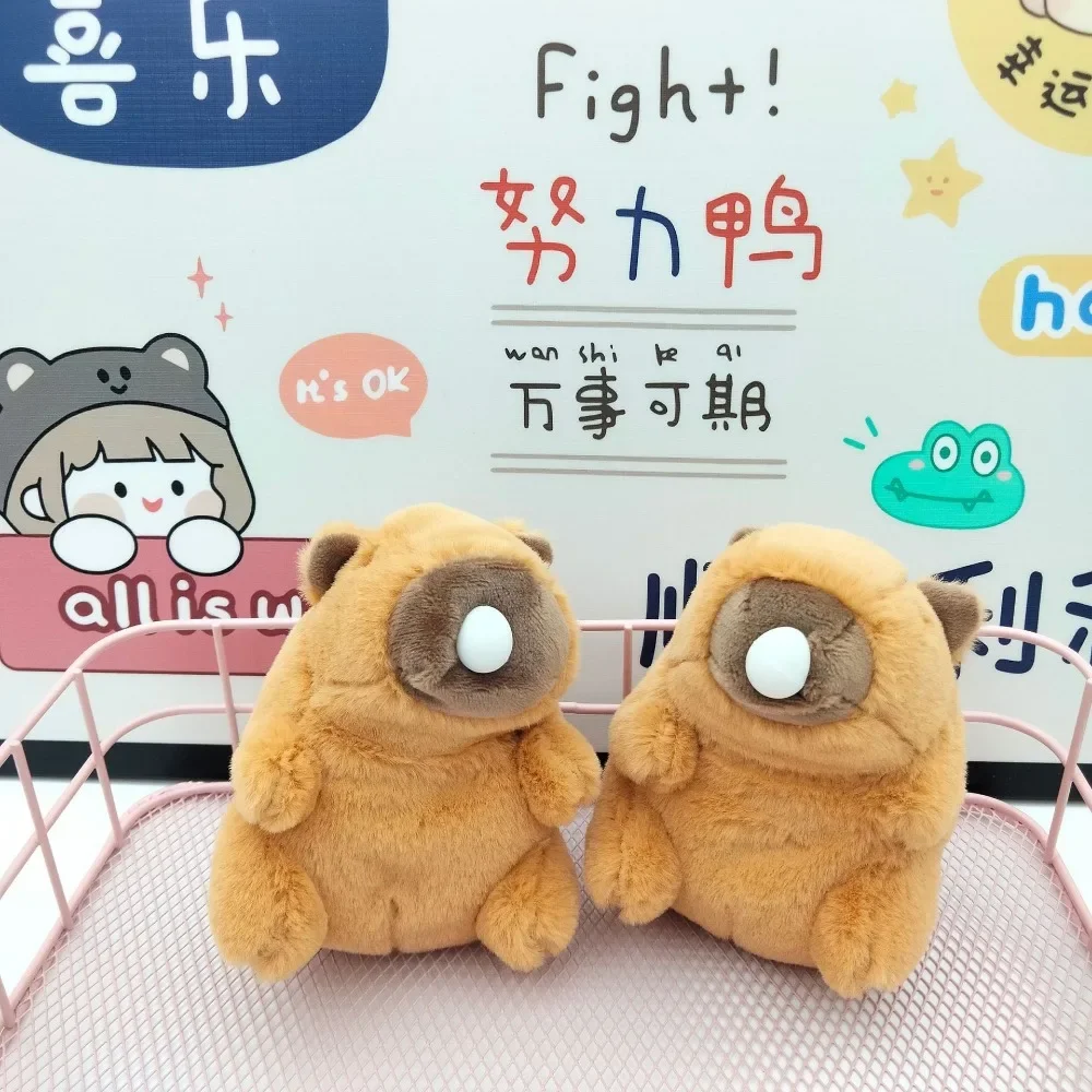 1-20Pcs Spit Bubble Capybara Plush Keychain Water Guinea Pig Doll Doll Pendant Student Backpack Charm Cute Car Key Chain Charm 1-20Pcs Spit Bubble Capybara Plush Keychain Water Guinea Pig Doll Doll Pendant Student Backpack Charm Cute Car Key Chain Charm
