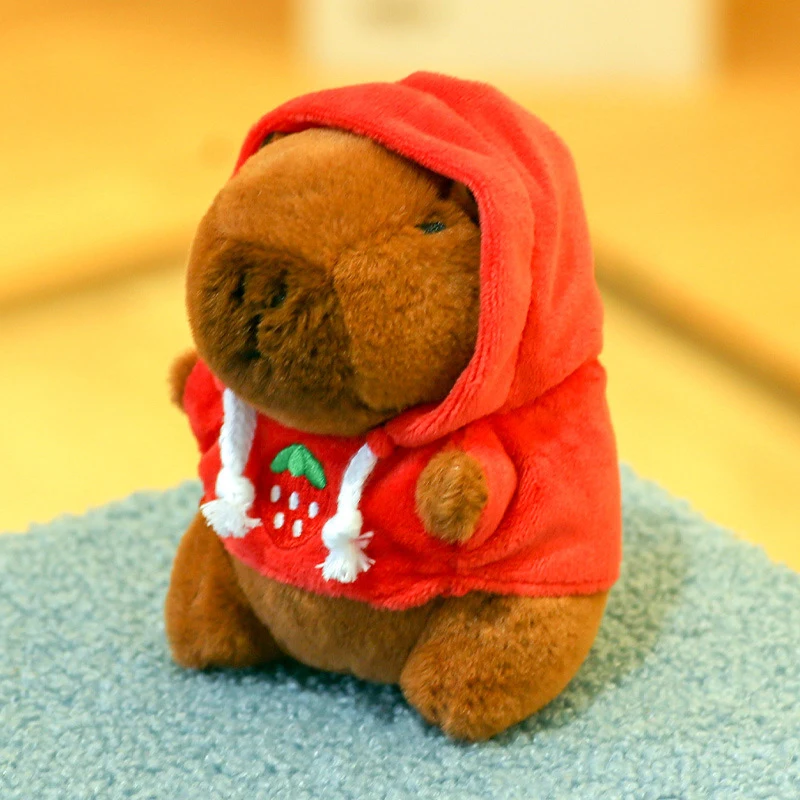 Cartoon Capybara Plush Keychain Bag Pendant Hanging Decoration Cute Stuffed Doll Toy Desktop Doll Ornament Car Keyring Kids Gift Cartoon Capybara Plush Keychain Bag Pendant Hanging Decoration Cute Stuffed Doll Toy Desktop Doll Ornament Car Keyring Kids Gift