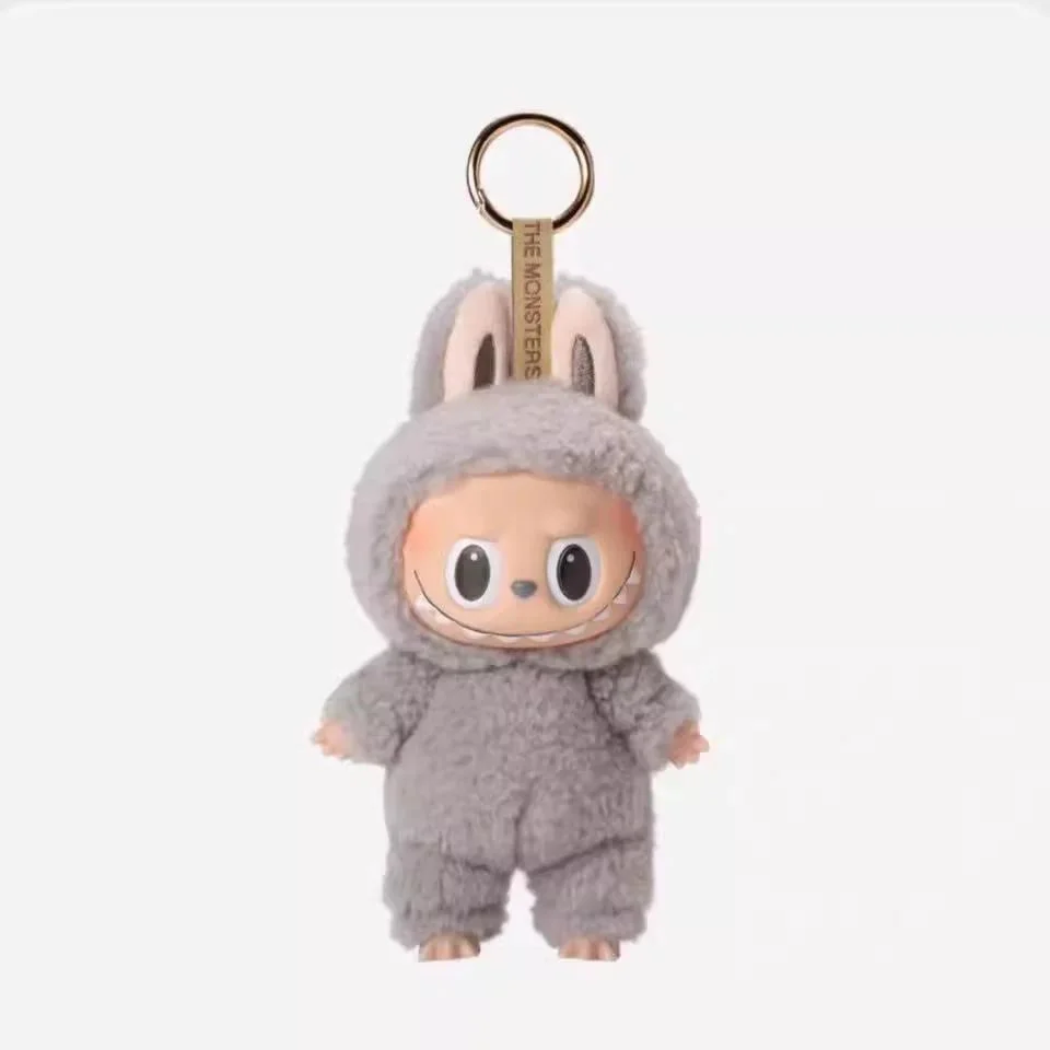 Labubu Monsters Dolls Toys Full Set Collectible 1:1 Replica Model Cute Have A Seat Keychain Backpack Pendant High Quality Gifts